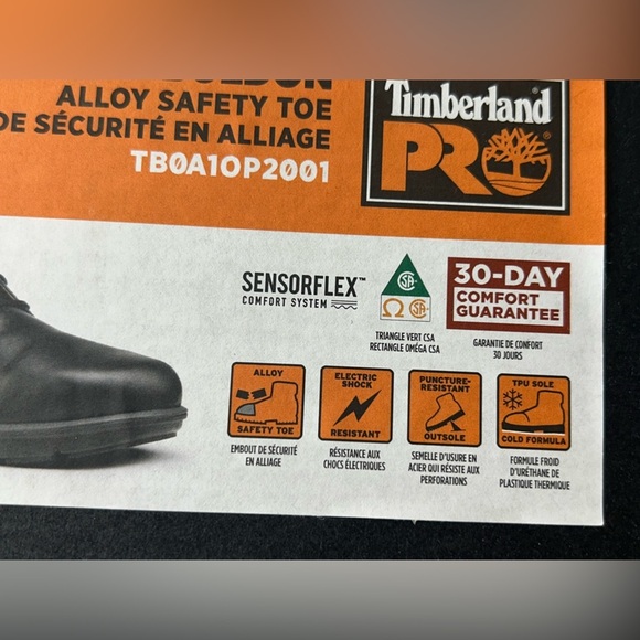 COPY - Timberland PRO Men's Boldon Industrial Shoe - Size 10 - Picture 8 of 10